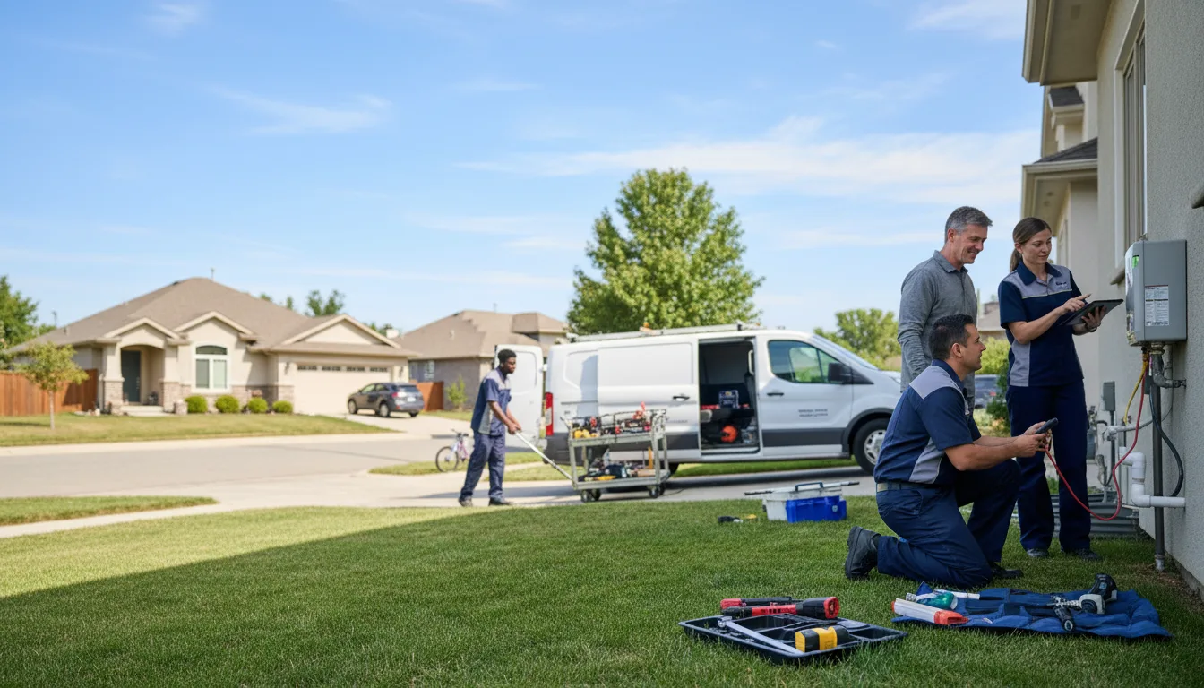 Tankless water heater service in Wapanucka, OK